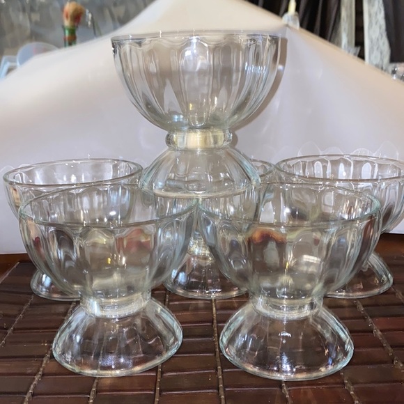 Other - 6 glasses for desert or cocktail